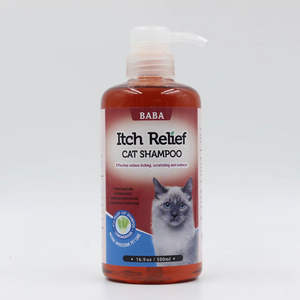 Precio al por mayor 250ml Ingredientes naturales Hidratante y alivio de la picazón 2 en 1 Champú y acondicionador <span class=keywords><strong>para</strong></span> mascotas <span class=keywords><strong>para</strong></span> gatos - Product Image 1