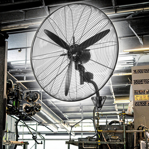 Ventilador de Ventilación Metálico de 30 Pulgadas con Aspas de Aluminio y Motor para Uso Industrial, Doméstico y en Hoteles, Ventilador Industrial de Pared - Product Image 6