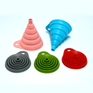 ช่องเก็บของในครัวแบบพับได้,อุปกรณ์สำหรับห้องครัวช่องซิลิโคนน้ำมันแบบพับได้สำหรับของเหลว - Product Image 3