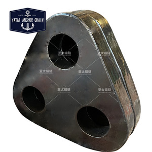 Placa de Anclaje Triangular Yatai de Acero Inoxidable de Alta Resistencia para Conexión de Cadena de Ancla de Barco - Product Image 4