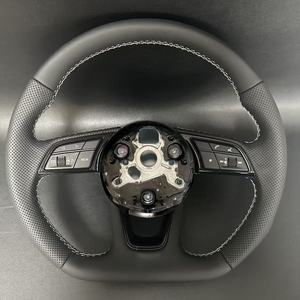 Volante auto in pelle personalizzato per Audi A1 8X A2 A3 Q3 Q5 <span class=keywords><strong>Q2</strong></span> A4 A5 A6 A8 Q3 Q5 Q7 S3 S5 S7 accessori per auto volante - Product Image 2