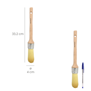 Pincel de pintor Wolfpack con virola de hierro n.º 10 - Product Image 2