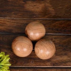 Sfere Decorative <span class=keywords><strong>in</strong></span> <span class=keywords><strong>Legno</strong></span> di Acacia, Palline Rotonde <span class=keywords><strong>in</strong></span> <span class=keywords><strong>Legno</strong></span> Naturale Non Trattato per Fai da Te, Arti e Mestieri - Product Image 2