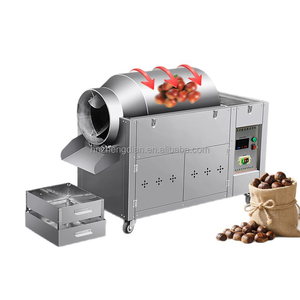 Tostador Comercial para Semillas de Melón, Cacahuetes y Castañas / Máquina Tostadora de Tambor a Gas - Product Image 5