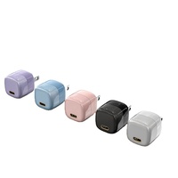 Adaptateur secteur USB C PD 20W WISESIR, prise EU, type C 3.0, charge rapide, chargeur GAN, adaptateur universel pour téléphone portable