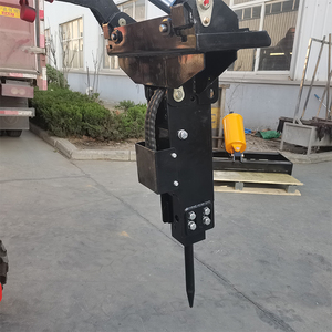 Alta qualidade disjuntor hidráulico, Rock Hammer, Disjuntor de concreto para Mini Skid Steer com placa Connect - Product Image 4