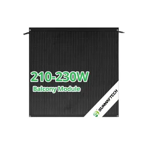 Sunway Hot Sale Solarmodul für den Heimgebrauch 210W 230Watt Balkon Mono-PV-Panel für Solarenergie