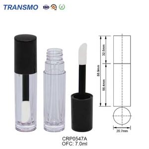 Big Brush Lipgloss Tubes 7ml Lip Tint Bottle Private Label 5ml <b>clear</b> Lip <b>Gloss</b> Tubes with Big Brush Big Wand - Product Image 2