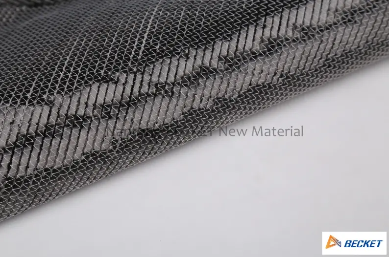 Tessuto ultraleggero in fibra di carbonio ad armatura a tela 12K di alta qualità