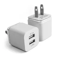 Universele 5A 2.1A Mini Travel Wall Charger Usb-poort Wall Charger Voor Iphone Voor Samsung Opladen
