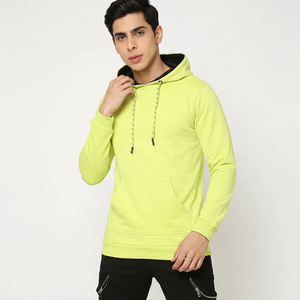 Sudadera con Capucha para Hombre, Personalizada con Logotipo, 100% Algodón, Color Sólido, Talla XXS, Técnica de Bordado, Precio Razonable, Venta al Por Mayor - Product Image 1