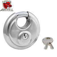 Cadenas à disque en acier inoxydable argenté de haute qualité, largeur 2-3/4 po, vente en gros d'usine Ambull