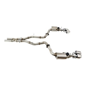 Échappement Valvetronic en acier inoxydable Vortex SS304 compatible avec Mercedes Benz AMG E63 W212 Performance Catback - Product Image 1