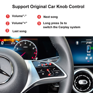 <strong>Android</strong> <strong>Auto</strong> <strong>Wireless</strong> Carplay <strong>Adapter</strong> for Mercedes Benz W205 W177 W247 NTG5.5 NTG6.0 System Apple Carplay Module Carplay Box - Product Image 5