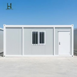 Casa Contenedor Modular Prefabricada Moderna de 20 pies/40 pies, Impermeable, para Playa, Oficina, Villa, Hospital, Zhonghuan, Habitable, 6000 mm (L) x 300 mm - Product Image 6