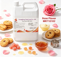 Essence de rose alimentaire soluble dans l'huile à faible MOQ pour la pâtisserie, la confiserie et les garnitures