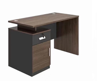 Table de personnel ergonomique moderne nouveau mobilier de bureau bureau d'ordinateur en bois pour 1 personne poste de travail en métal pour usage hospitalier