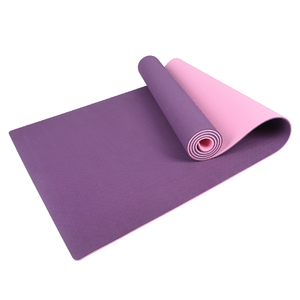 Esterilla de yoga TPE de 6mm de espesor de alta calidad con logotipo personalizado antideslizante de fábrica al por mayor - Product Image 6