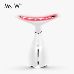 Ms.W - Dispositivo de Masaje Facial Eléctrico Más Vendido, Instrumento de Belleza 3 en 1, Masajeador Facial Reafirmante, Masajeador de Cuello - Product Image 4