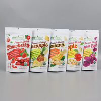 Sachet Doypack refermable en aluminium avec fermeture éclair pour épices, assaisonnements, condiments, poudre de curcuma, cannelle de Ceylan