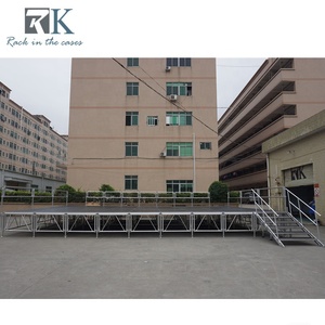 Escenario de aluminio al por mayor para ferias, escenario de plataforma de Instalación rápida - Product Image 2