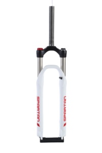 Fourche de vélo 26 pouces Navigate, amortisseur à huile et gaz, commande au niveau de l'épaule, fourche avant à commande par câble, en alliage - Product Image 2