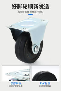 ล้อเลื่อนอุตสาหกรรมแบบหมุนได้-ล้อ PU น้ำหนักเบา-ล้อเลื่อนทิศทาง-มีเบรก-รับน้ำหนักได้ 60 กก.-ใช้ในโรงพยาบาลและโรงเรียน - Product Image 2