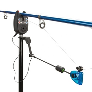 Balancín de poste de mar de carpa de estilo europeo, tensor de acero inoxidable de cuatro colores, accesorios de alarma de soporte de pesca de biblioteca - Product Image 6