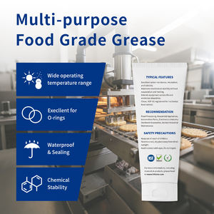 Grasa <span class=keywords><strong>de</strong></span> Silicona para Sellado <span class=keywords><strong>de</strong></span> Máquinas <span class=keywords><strong>de</strong></span> Café en Paquetes Pequeños, Directo <span class=keywords><strong>de</strong></span> Fábrica, Grasa Impermeable <span class=keywords><strong>de</strong></span> Grado Alimenticio NSF - Product Image 4