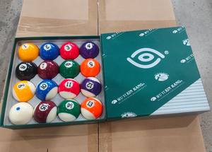 Premium Quality XINKANG Brand 4A Quality Resin 2-1/4" 57.2MM Billiard <strong>Pool</strong> <strong>Ball</strong> 16pcs Kit <strong>Green</strong> Box - Product Image 4