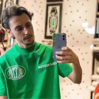 T-shirt Homme Streetwear COLE BUXTON en Coton/Spandex Tricoté Respirant à Séchage Rapide, Col Rond, Imprimé Numérique, Haute Qualité