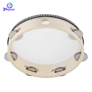 ออร์ฟ เพอร์คัชชันกลองมือไม้ขนาด 8 นิ้วสำหรับการศึกษาปฐมวัย เครื่องดนตรีสำหรับเด็ก - Product Image 5