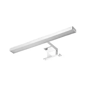 Lampu Cermin Rias Led Modern 300Mm 5W, Lampu Kamar Mandi Cermin Rias Modern Tidak Terisolasi Krom IP44