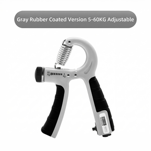 Poignée de musculation à ressort en acier inoxydable réglable pour hommes et femmes - Product Image 6