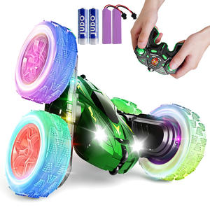 Автомобильный двухсторонний 360 с дистанционным управлением, трюк, радиоуправляемые автомобили, внедорожные монстр-грузовики, 4WD, <span class=keywords><strong>2</strong></span>,4 ГГц, рок-гусеничный с фарами - Product Image 1