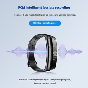 Mới Giảm Tiếng Ồn Bài Giảng Các Cuộc Họp Kim Loại Cầm Tay Âm Thanh Âm Thanh Bút Chuyên Nghiệp Thông Minh Kỹ Thuật Số Bằng Giọng Nói Cổ Tay Ghi Âm - Product Image 3