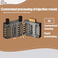 Conception de moules d'injection de précision P&M pour le support d'outillage structurel de haute précision
