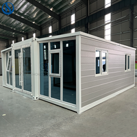 Honlu - Contenedor Plegable de Acero de 20 pies/40 pies, Personalizado, de 2 Pisos, Modular, Prefabricado, Villa, Casa Familiar, Apartamentos Pequeños, Supermercado