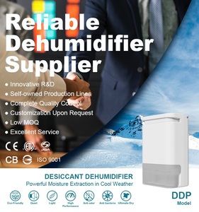 Deshumidificador Desecante DDP ISO 9001 Pequeño para el Hogar, Tanque de Agua de 2L, Antiolor, Retorno y Reemplazo, Silencioso - Product Image 2