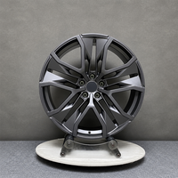 Jantes forgées sur mesure en métal canon de fusil usiné, à 5 branches, 17-24 pouces, 5x112 5x114.3 5x120 pour BMW X4 Mercedes GLC Coupé Audi Q5