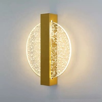 Applique murale LED minimaliste moderne en aluminium et acrylique, lampe d'ambiance pour salon, mur de fond de télévision, chambre à coucher, chevet