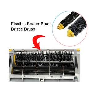 Kit de Repuesto de Accesorios: Cepillos Laterales, Filtro y Cepillo de Cerdas para Aspiradoras iRobot 585, 595, 614, 618, 620, 630, 650, 660, 680, 685, 690 - Product Image 4