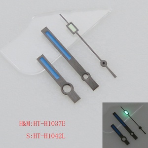 Brossé Plat Super C3 Vert Lumineux Fit NH34 NH35 NH36 NH38 NH70/1 Mouvement <span class=keywords><strong>Mods</strong></span> SKX007 Montre Mains Modification Accessoires - Product Image 6