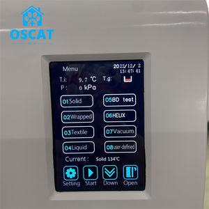 Esterilizador a Vapor de Mesa Veterinario Clase B OSCAT, Autoclave de Mesa para Veterinaria, Instrumentos Quirúrgicos para Clínica Veterinaria, 18L 23L 45L - Product Image 5