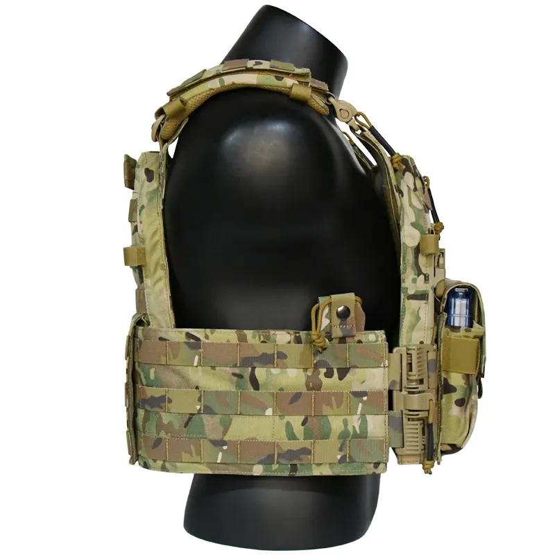 GAG Wholesale Molle System 1000D Nylon Quick Release Chaleco Tactico Tactical Vest Plate Carrier