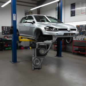 Support de guide de fascia arrière R pour VW Golf 15-17, matériau PP, kit de carrosserie de voiture, accessoire extérieur, compatible avec le cache de poignée de porte - Product Image 2