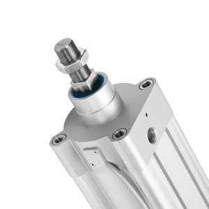 Cilindro neumático estándar DDPC ISO con potenciómetro lineal para equipos de automatización industrial - Product Image 3