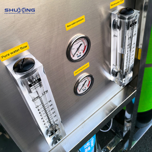 Maquinaria Industrial para Tratamiento de Agua de 1000 LPH, Sistema de Filtro de Agua por Ósmosis Inversa FRP 4040 para Agua Potable - Product Image 4