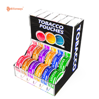 Présentoirs en acrylique à 6 niveaux pour sachets de chewing-gum, pour les magasins de tabac