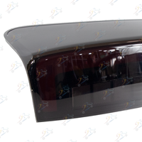 Feux arrière LED fumés de remplacement modifiés en usine SIRU pour Isuzu D-Max 2018, boîtier noir, feux de freinage arrière avec installation Plug and Play